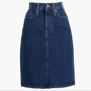 J Crew Denim Skirt NWT - 0